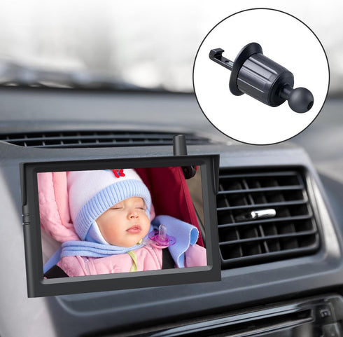 LUCKVIEW Baby Car Camera Air Vent Clip - Secure and Easy Installation