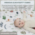 2 Pack Pack Pack Pobibaby - Premium N Play Sheets Fitted for Standard and Plays and Mini Cribs - Ultra-Soft Cotton