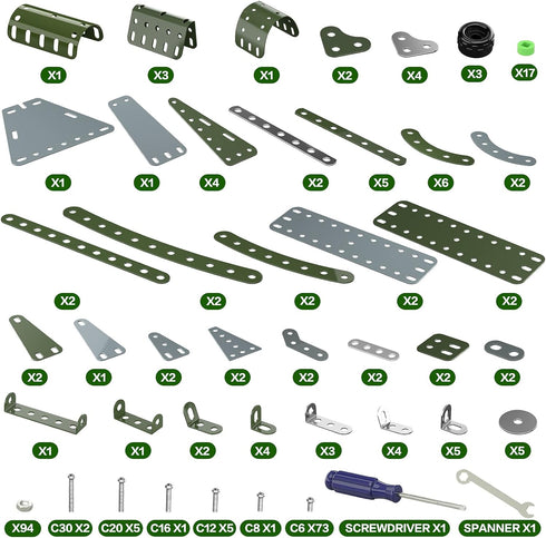 Lucky Doug Model Airplane Set - DIY Building Stem Projects Toys for Kids Ages 8-12