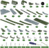 Lucky Doug Model Airplane Set - DIY Building Stem Projects Toys for Kids Ages 8-12