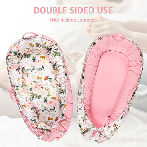 Nursing Pillow Cover, Baby Lounger Cover, Removable Cover for Breastfeeding Pillows, Baby Nest Replacement Cover