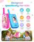 KAKTIN 2 Pack 3 3-12 1000Ft Video Walkie Talkies for Kids, Kids Walkie Talkies with Voice Changers, Rechargeable Toy
