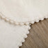 GZMM Baby Bib For Girls - Reversible Waterproof Handmade Natural Cotton Baby Drool Bib 0-12 months, 2 Pack (off-white)