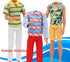 12 Inch 12'' (6 Sets, EuTengHao Doll Clothes for Boy Dolls with Jeans Leather Jackets Shorts Suits Sweatshirts T-Shirts