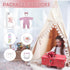 18-Inch 3+ WOOROY Realistic Reborn Baby Dolls Real Life Sleeping Newborn Girl, Lifelike Doll with Weighted Soft Body