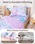 Set, 4-Piece Set TinyPalsa Butterfly Toddler Bedding Comforter for Girls and Boys, Breathable Crib Bedding Includes