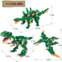 STEM 3 in 1 Dinosaurs Building Blocks Toys for Kids Age 6-10, Educational Compatible with Lego, Best Gifts for Boys
