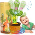 Emoin Dancing Cactus Talking Toy, Cactus Baby Toy Singing Children's Song, Mimicking Recording Educational Toy