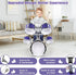 Set 3 4 5 6 7 8 M SANMERSEN Kids Toys Jazz Drum - Upgraded Rock Drum Kit with Stool Musical Instruments Educational