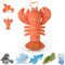 Niuniu Daddy 23" | 3.3 Pound Lobster Weighted Stuffed Animals for Kids