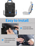 Ecurfu Backseat Car Organizer with 10 Compartments, 10 Inch Tablet Holder, Waterproof Storage Bag for Kids Cars (Black)