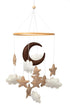 Baby Mobile for Crib - Modern Boho Nursery Decor Neutral Colors for