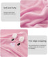Generic Swimming Set Baby Hooded Towel Super Absorbent Soft Coral Fleece Bath Towels with Animal Designs for Newborns