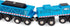 Battat Classic Trains 6Pc Wooden Railroad Set - Magnetic Toy Trains with Engines & Cars for Kids 3 Years +