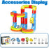 HEXIMANX 3D Set 4 6 7 8,Toy Playsets 3-5 Set Gift,48 Pcs/1 Infinity Cube Track Magnetic Electric Train for Kids Vehicle