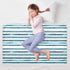 siphylline 52" 34" Watercolor Stripes Extra Large Resuable Changing Pad Covers Highly Absorbent Diaper Changing Mat