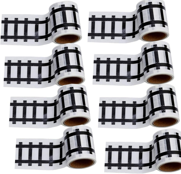 Race Car Track Road Tape Kids Toy Car Party Tape-Sticker Roll for