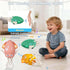 Tummy 3 4 5 6 Dancing Octopus Baby Toy - Electric Crawling Octopus Time Toy - USB Rechargeable Dancing Musical Squid