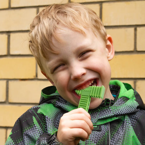 Xtra Tough Sensory Chew Toys for Autistic Children, Chew Sticks Alternative, 4 Pack for Moderate & Aggressive Chewers