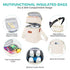 Pack, 4 9 PIIOSER Baby Bottle Tote Bag with Ice Fits Baby Bottles Up to Ounce, Small Insulated Breastmilk Cooler Travel