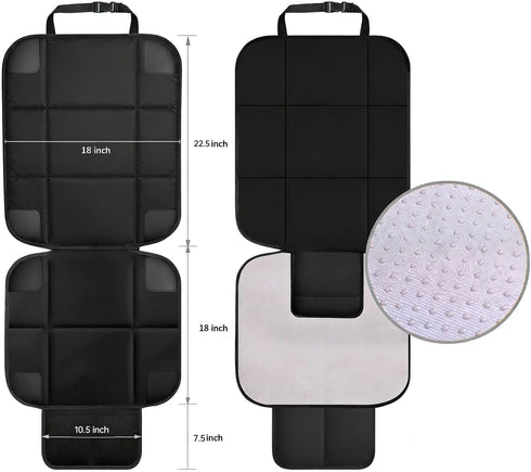 Seat,600D 2 VLM Car Seat Protector for Child Baby Car Waterproof Car Seat Cover with Thick Padding, Non-Slip Backing