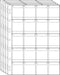 Uncle Paul Coin Collecting Pages, 5 Sheets, 20 Pockets, Standard 9-Hole Coin Pocket Inserts