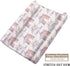 Set Custom Nursery Crib Bedding - Personalized Nursery Decor Baby Blanket Fitted Crib Sheet Changing Pad Cover Baby