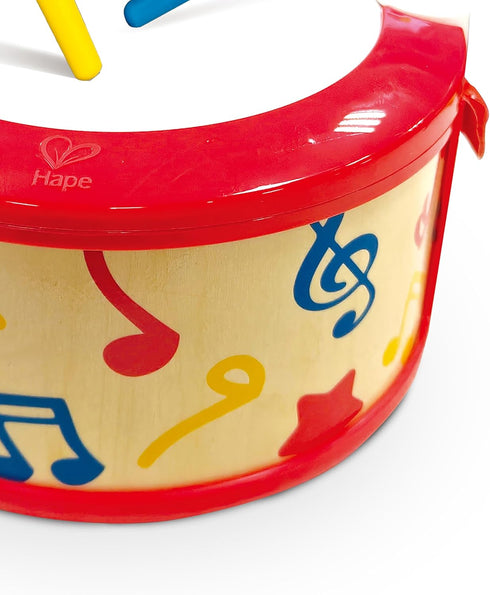 2 Packing Hape Electronic Kids Drum with Lights & Guided Play| Play Modes Drum Sensory Musical Instrument Toys
