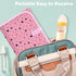 Baby Portable Diaper Changing Pad – Foldable Travel Mat with Built-in Pillow, Waterproof Compact Changing Pad