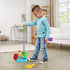 Set 3-5, LeapFrog Clean Sweep Learning Caddy, Kids Mop and Broom Cleaning Toy for Ages Blue