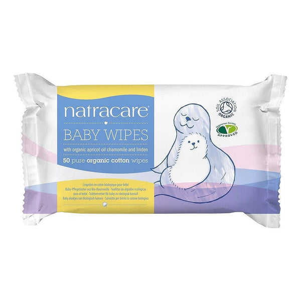 Organic Cotton Baby Wipe, 50 ct by NATRACARE