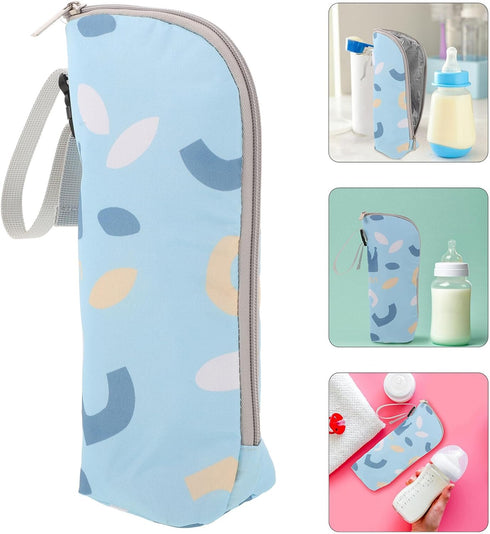Yardwe Insulated Bottle Carrier Bag for Travel and Daycare, Portable Breastmilk Cooler with Large Capacity, Thermal