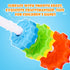 Spinning Stacking Toy for Kids, Premium Dual-Color Rainbow Tower Spinning Wheels, BPA-Free ABS Plastic, Fun Learning