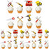 The DaPai 24 Pack Tools Themed Cupcake Toppers Cake Decorations Handyman Toolbox Plier Hammer