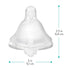 3 6ct Evenflo Feeding Balance + Wide Neck BPA-Free Silicone Medium Flow Baby Bottle Nipple - Months+
