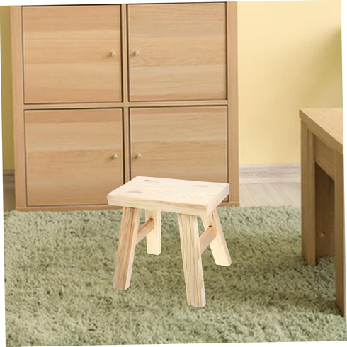 Entry Shoe Change Stool Small Stool for Boys and Girls Adults Non- Footrest for Home Dorm Bathroom Entryway Compact
