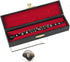 Dselvgvu (6.25" Miniature Clarinet with Stand and Case Mini Musical Instrument Replica Collectible Figurines Dollhouse