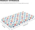 Winpema 28"x52" Colorful Cars Buses Fitted Crib Sheet Taxi Baby Crib Sheet Fit Standard Crib and Toddler Mattress,Crib