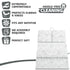 Elbow Set Sleepah Bath Kneeler and Kneeling Rest Pad for Baby Bathing Waterproof Soft Memory Foam Mat Organizer Babies