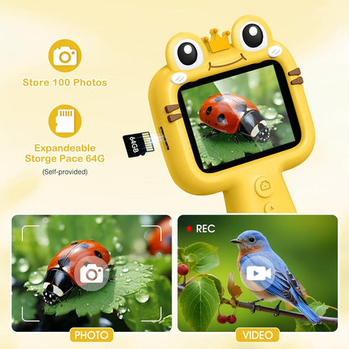Vivid Glass 4-12 Borescope Camera for Kids - STEM Science Educational Toy for Years Old Boys & Girls | Birthday Gift