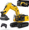 1:18 Metal RC Excavator Toy for Kids | 11-Channel Remote Control Construction