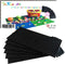 Taken All Building Bricks Block Base Plates - Black 6 Pack of 5 x 10" Baseplates