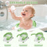 TPN 6 5 Baby Bath Seat for Babies Months & Up, Non-Slip Toddler Bath Seat with PCS Waterproof Emoji Stickers, Portable