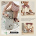 18M+Baby Set 6 Nueplay Bathtub Toys for Toddlers Bath Toys with Animal Finger PuppetsStackable Boat TrainGift for Baby