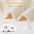 100% 2 Pack 52x28 Inches 28x52 Inches Organic Cotton Muslin Crib Sheets Fitted Crib Mattress Sheet for Baby Girls