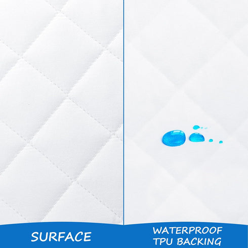 (20" 28") 2 Pack Bassinet Mattress Pad Cover Fit for Graco Travel Lite Crib/Guava Lotus/Maxi-COSI Swift Lightweight