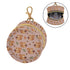 Sinestour Fall Squirrel Acorn Print Pacifier Holder Case for Diaper Bag Portable Travel Pacifier Storage Case with Clip