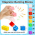TOY Life 64 Pcs Magnetic Blocks - Magnetic Building Blocks for Toddlers Age 3-5, Learning Building Toys for Kids Ages