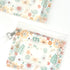 Orchid Hearts 2pcs Portable & Refillable Wet Wipe Pouch - Reusable Baby Wipes Holder & Container, Mini Floral Love