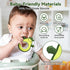 suhunide 0-6 3-24 Baby Rattles Teething Toy for Babies Months, Avocado Design BPA Free, Teething Relief for Infant